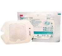 3 M Tegaderm - Apósito plástico transparente (4 "x 4 - 3/4", 50
