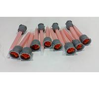 3 m (TM) Scotch-Weld(TM) EPX (TM) mezcla boquillas cuadradas naranja, para 45 ml 10:1 Duo-Pak cartuchos, bolsa de 12