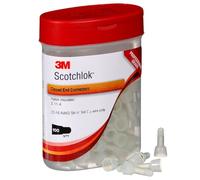 3 M (TM) Scotchlok (TM) s-11-a (Boxed) nylon-insulated BUTTED costura estándar conector cerrados, 22 - 16 AWG, (Pack de 100)
