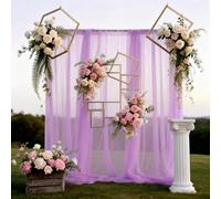 3 m x 160 cm de tela de organza, tul rosa a metro, tul suave para coser, tela de malla para decoración de bodas, cortina de arco, decoración libre, ceremonia