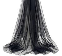 3 m x 160 cm de tela de tul suave, rollo de tul, cinta de tul, decoración de mesa, tela de organza, tela de malla, tela decorativa para arbor, boda, arco, ceremonia, vestido, falda de tul, velo
