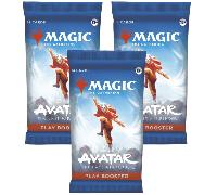 3× Magic The Gathering : The Last Airbender Inglés - Paquetes Oficiales de MTG con Cartas y Exclusivas + Protección de Envío de Cartas