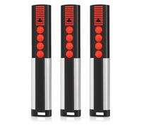 3 mandos a distancia para puerta de garaje Sommer. Reemplazo para modelos 4013 TX02-434-4-XP, 4014 TX03-434-2,4022 TX03-434-2, frecuencia 434,42 MHz, 4 canales, fácil programación, compatible con