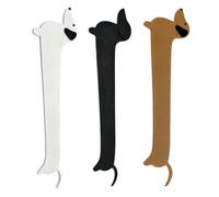 3 marcadores de perro salchicha, bonitos marcadores de animales para los amantes de los libros, bonitos marcadores personalizados, ayuda de lectura duradera para libros, regalos de perro salchicha