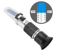 (3) Medidor Brix de 0-90%, refractómetro portátil, instrumento de medición doméstico