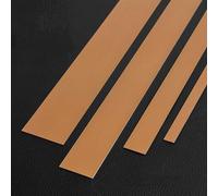 3 metros Autoadhesivo Moldura de pared de acero inoxidable borde de metal autoadhesivo flexible, diseño despegar y pegar, moldura metalizada y mol(Size:Width 2cm/0.78inch ,Color:Oro rosa cepillado)