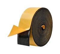 3 metros Junta de Espuma Adhesiva Puerta Cinta Selladora Espum Cinta de Espuma EVA, 50mmx3mm, Burletes Puertas Tira de Sellado Burlete Adhesivo de Alta Densidad Antivibración, Anticolisión