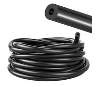 3 Metros Manguera de Silicona de Vacío,5mm Diámetro Interior y 10mm Manguera de Vacio Automoción,Alto Temperatura Manguera Vacío Flexible Tubo de Silicona para la Mayoría de Vehículos(5mm ID-10mm OD)