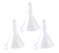3 mini embudos para rellenos, mini botellas pequeñas o recipientes para llenar botellas pequeñas, embudos pequeños de plástico para atomizadores, botellas líquidas, embudo pequeño para llenar botellas