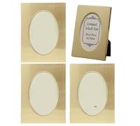 3 mini marcos de fotos de 3 pulgadas plateados, soporte para marcos de fotos pequeños de aleación de aluminio, almacenamiento decorativo de imágenes pequeñas para exhibición de mesaMini marco de foto