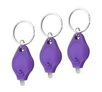 3 minilaveros LED con comprobador de notas UV, linterna portátil de bolsillo ultra violeta para comprobador de dinero, detección de agentes fluorescentes, camping, senderismo, viajes e iluminación de