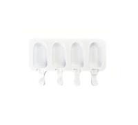 3 moldes de silicona for paletas y pasteles con 12 cavidades, 50 varillas for hacer crema DIY(1 pcs)