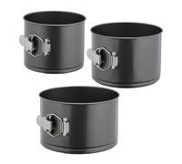 3 moldes desmontables en color antracita