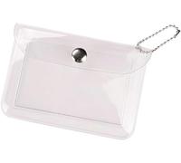 3 monederos transparentes para mujer, monedero pequeño, monedero, monedero, monedero, mini bolsa de cambio, funda para tarjetas de crédito, monederos y bolsas, cartera de plástico PVC para monedas,
