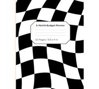 3-Month Budget Planner - Expense Tracker, Income & Savings Journal for Personal Financial Management,121 Pages, 8.5x11 in