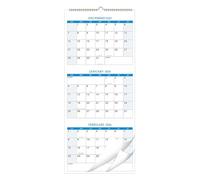 3 Month Wall Calendar 2025-2027 - Vertical Planner, Multi Year Schedule Board, Office Organizer | Home Office Travel Daily Use Planning System, Refrigerator Workout Party Wedding Birthday Exercise