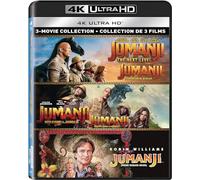 3-Movie Collection Jumanji: Welcome to the Jungle / Jumanji: The Next Level / Jumanji (1995) - Set [4K Ultra HD + Blu-ray]