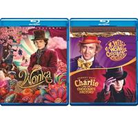 3 Movie Willy Wonka Collection: Wonka (2023) / Charlie and the Chocolate Factory (2005) / Willy Wonka and the Chocolate Factory (1971) [Blu-ray 2-Sets]