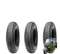 3 neumáticos 4.50-10C Neumáticos Deestone Gomas 76L 8 telas M+S para Ape Piaggio MP501 - MP601 | E4