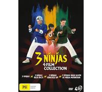 3 Ninjas - 4 Film Collection (3 Ninjas / Kick Back / Knuckle Up / High Noon at Mega Moutain) [DVD]