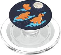 3 Nuggets de Pollo Aullando a la Luna Divertido extraño Maldito PopSockets PopGrip para MagSafe