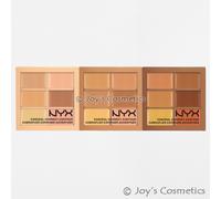 3 NYX Corrector, Contorno Paleta" 3CP - Juego Completo" Joy's Cosméticos