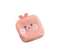 3 organizadores de almacenamiento de servilletas sanitarias, bonita bolsa de felpa para cosméticos, bolsa de almacenamiento portátil para el hogar, organización de almacenamiento de dibujos animados