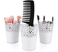 3 organizadores de maquillaje, organizador para guardar maquillaje, vaso para pinceles de maquillaje [3 unidades]