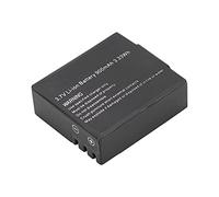 3 Pack Batería 3,7V 900mAh para Cámara Acción SJ4000 SJ5000 M10, Recargable Li-Ion con Protección Múltiple y Correa de Extracción, Compatible con GoXtreme