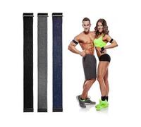 3 Pack Bicep Bands for Whoop 4.0 for Men and Women, Sport Nylon Adjustable Breathable Replacement Bands for Whoop 3.0/4.0, Durable Sleep, Wearable Hea