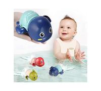 3 Pack Cute Swimming Turtle Bath Toys for Toddlers 1-3, Floating Wind Up Toys for 1 Year Old Boy Girl, Preschool Toddler Pool Toys ,New Born Baby Bath