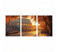 3 Pack Diamond Painting Roma, Pintura Diamante 60x90 cmx3 5D Pintar por Numeros con Diamantes Arquitectura, Punto de Cruz Pintura Diamantes Kit Cuadros Decoracion Salon Modernos, Regalo Mujer ZSHS1209