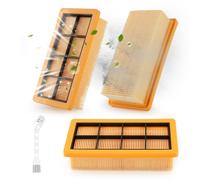 3 Pack Filtro para Kärcher AD2/AD2 Battery/AD4 Premium/AD3 Premium/AD3/AD 3.200/AD 3.000 Filtro de Repuesto para Robot Aspirador
