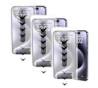 3 Pack for iphone 17 Pro Max Privacy Screen Protector, Anti Spy Anti Glare Full Coverage Tempered Glass, Anti-Fingerprint, for Iphone Series, Smooth as Silks. (Anti-Peeping,17Air)