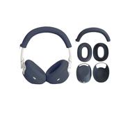 3-Pack Funda de Silicona Suave Cubiertas para Sony wh-1000xm6 Auricular Cap Beam Frame Auricular Shell Funda Suave para Auriculares/Cubiertas para Auriculares/Protectora para Diadema (Azul)
