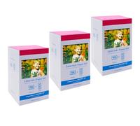 3 Pack KP-108IN Compatible con Canon Selphy Papel fotográfico y Cartucho