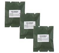 3 Pack Ojos Escudo de aleación de aluminio, colocado sobre un ojo lesionado o postoperatorio para la protección de los ojos cirugía ocular cubierta transpirable para los hombres las mujeres