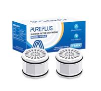 3 Pack pureplus pp-sf004 ducha cartucho de filtro de repuesto para Culligan WSH-C125, whr-140 hsh-c135, ISH-100 ducha sistema de filtro