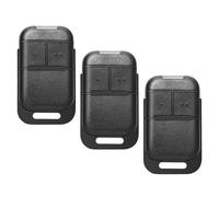 [3 Pack] Reemplazo para Somfy Mando a distancia 2401539, 433,42 MHz, 2 canales, compatible con Somfy Keypop RTS/Keytis NS-2-RTS para puerta automatizada, Garaje, persiana enrollable (negro)