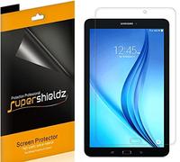 [3-Pack] Supershieldz para Samsung Galaxy Tab E 8.0 Inch Protector de Pantalla, Transparente de Alta definición Anti-Bubble Shield - garantía de por Vida reemplazos (sm-t377)