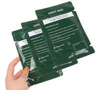 3 pack vent chest seal,apósito de trauma de emergencia, kit de primeros auxilios estéril, cuidado de heridas,kits de trauma ems apósito de sello torácico oclusivo médico de emergencia