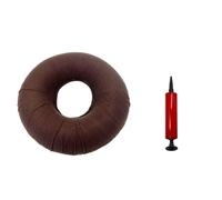 3 Pagen Anillo de asiento inflable - Funda suave - Incluye bomba de aire - Cojín de donut para alivio después de cirugía, parto o dolor de coxis - promueve una postura sentada más saludable - Ø 38 cm