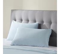 3 PAGEN Juego de 2 fundas de almohada refrescantes de 50 x 70 cm, 2 fundas de almohada refrescantes para las noches calurosas de verano, transpirables, agradables, frescas y lavables a máquina, fundas