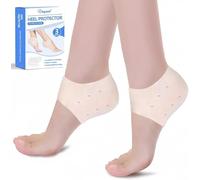 3 Pairs Heel Protector Silicone, Breathable Silicone Heel Cups, Heel Protector, Comfortable and Soft, Relieves Heel Pain for Men and Women