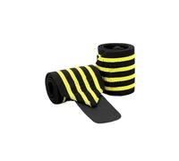 3 Pairs Wristband Wrist Support Brace Straps Strength Weight Lifting Wraps Bandage Fitness Protective Equipment para Gimnasio, Musculacion(Yellow)