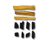 3 Palo Santo +100gr de turmalina Negra. Palo Santo Incienso Natural. Piedra Turmalina Negra Cristales Curativos Naturales. Piedras Decorativas. Incienso organico. Palo Santo Limpieza energetica.