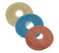 3 paños para robot aspirador MOVA y MOBIUS 60, accesorios de microfibra reutilizables y lavables, 1 mopa HyperClean, 1 fregona de felpa, 1 mopa ThermoHold