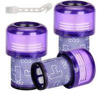 3 Paquete Aplicable filtros para Dyson V12 Piezas de repuesto lavables Dyson V12 Filtro Dyson V12 para aspiradora Dyson V12 Detect Slim Absolute V12 Detect Slim Reemplace la pieza 971517-01