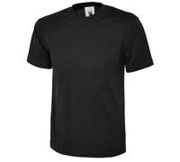 3 Paquete Clásico Un amiseta 100% Algodón Camiseta Manga Corta Hombre Mujer