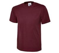 3 Paquete Clásico Un amiseta 100% Algodón Camiseta Manga Corta Hombre Mujer
